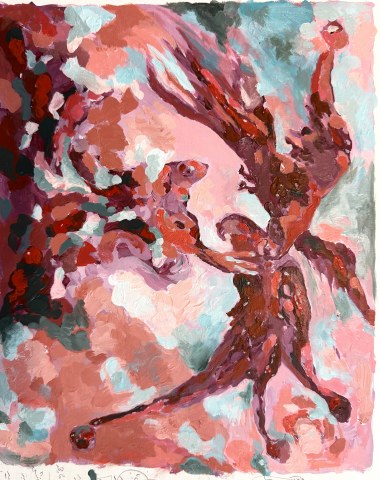Preliminary study for a later painting